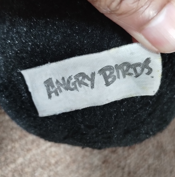 Angry Birds Plush Black Bird Crow Around Toy Stuffed Animal 5" NO SOUND 2010 - Picture 11 of 13